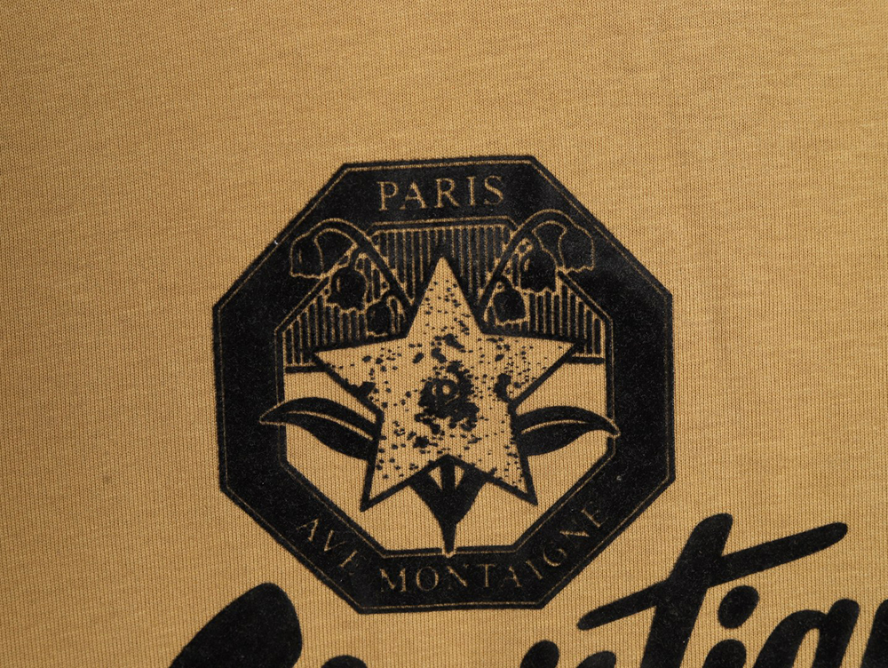 Dior five-star emblem short sleeve