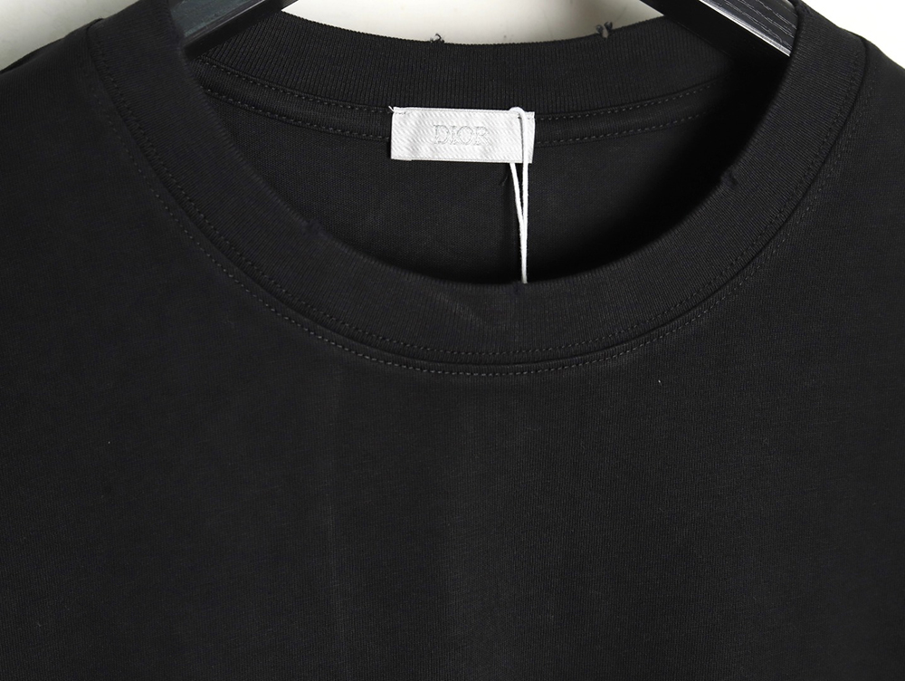 Dior washed distressed letter print short sleeves TSK2