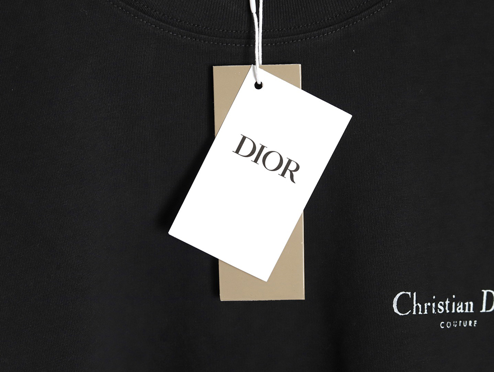 Dior washed distressed letter print short sleeves TSK2