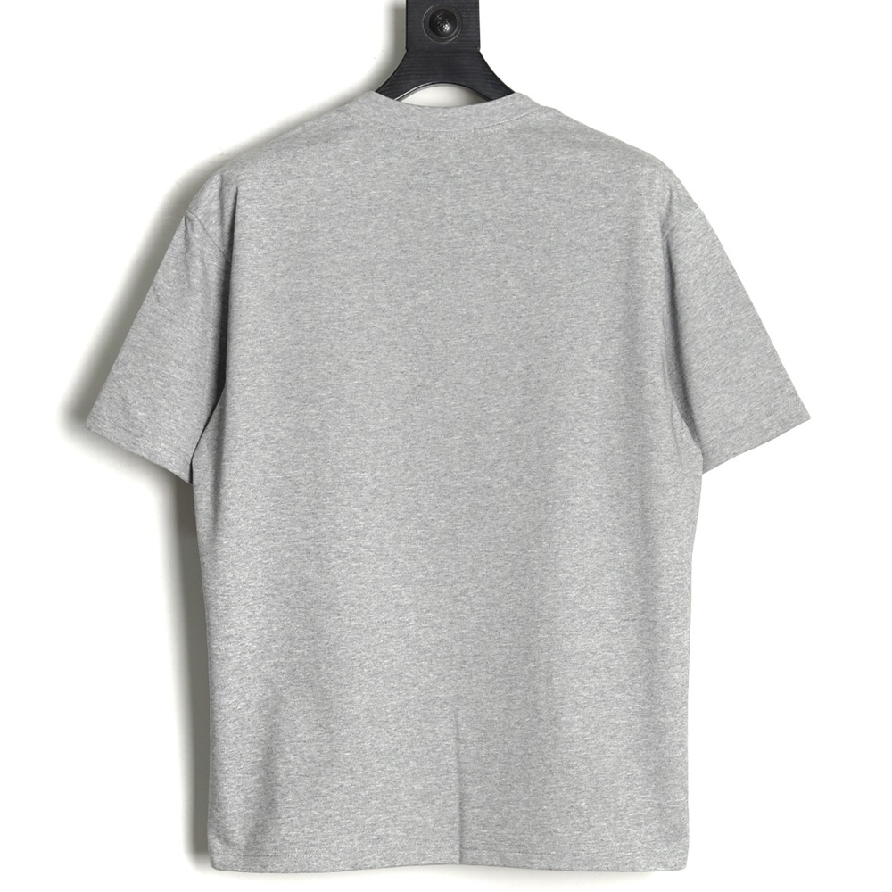 Loewe whale print embroidered short sleeve