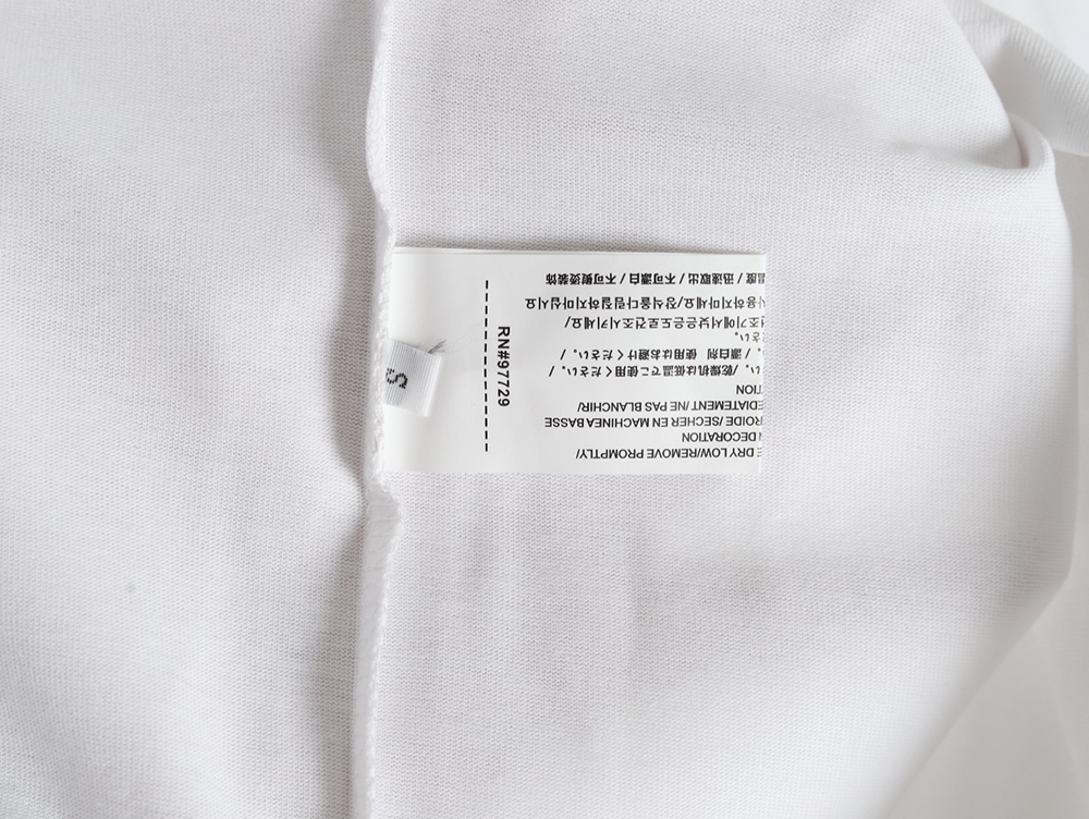 Chrome Hearts mottled cross Sanskrit print short sleeves