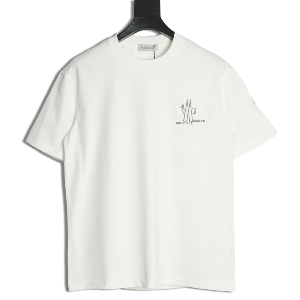 Moncler laminated logo short sleeve
