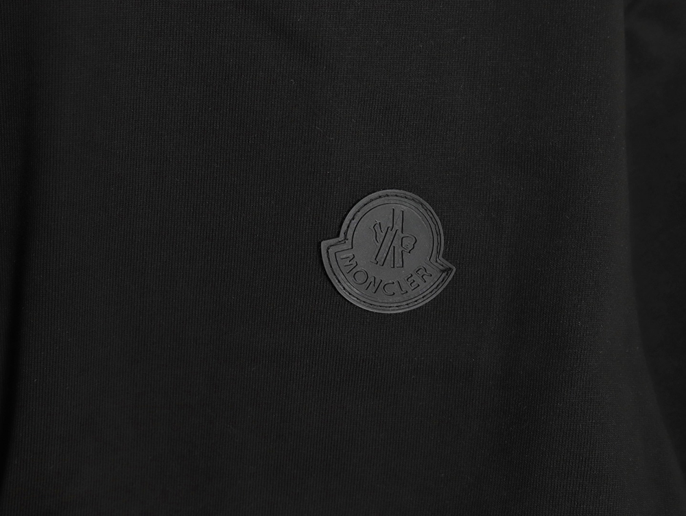 Moncler chest patch back letter print short sleeves TSK1