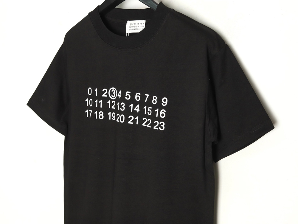Maison Margiela alphanumeric print short-sleeved T-shirt TSK1