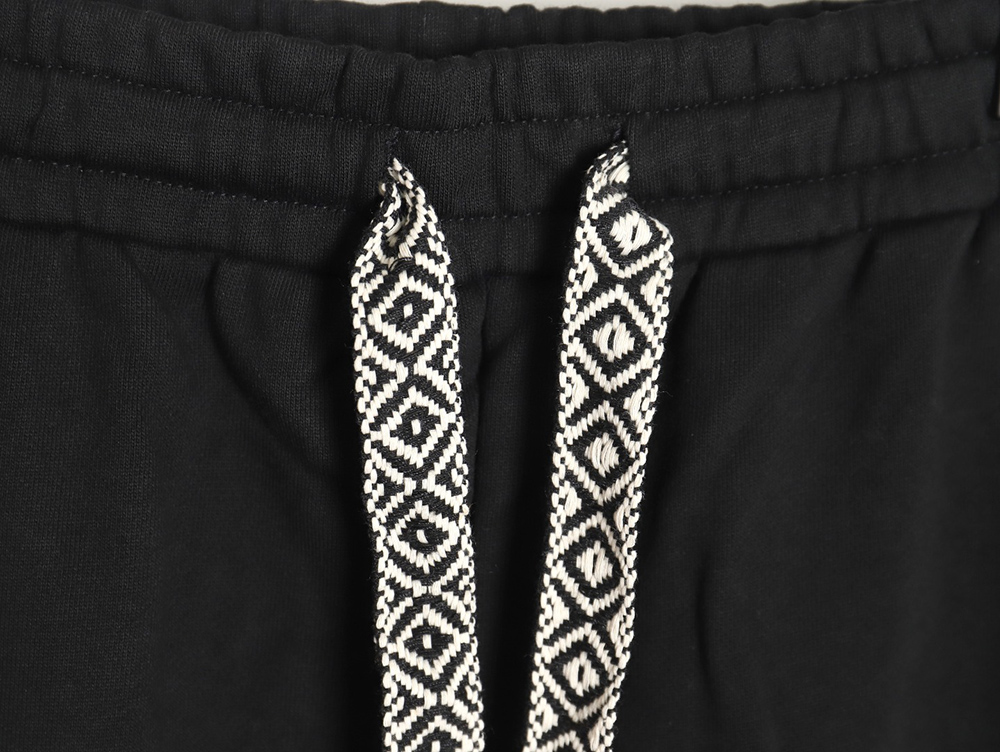 Loewe colorblock webbing logo embroidered shorts
