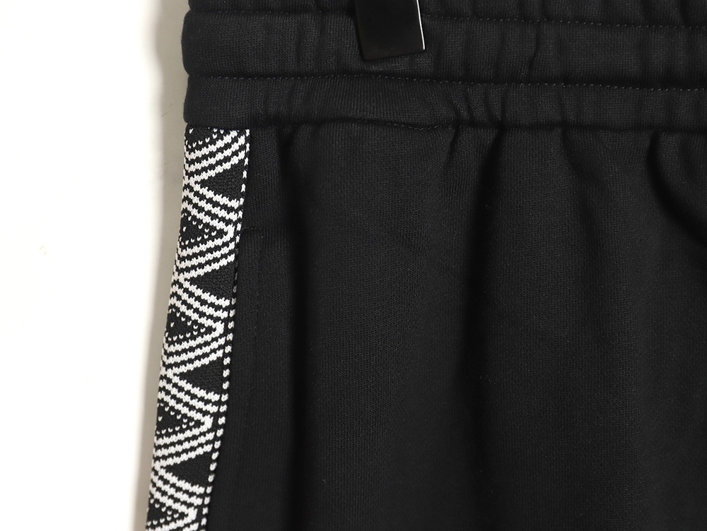 Loewe colorblock webbing logo embroidered shorts