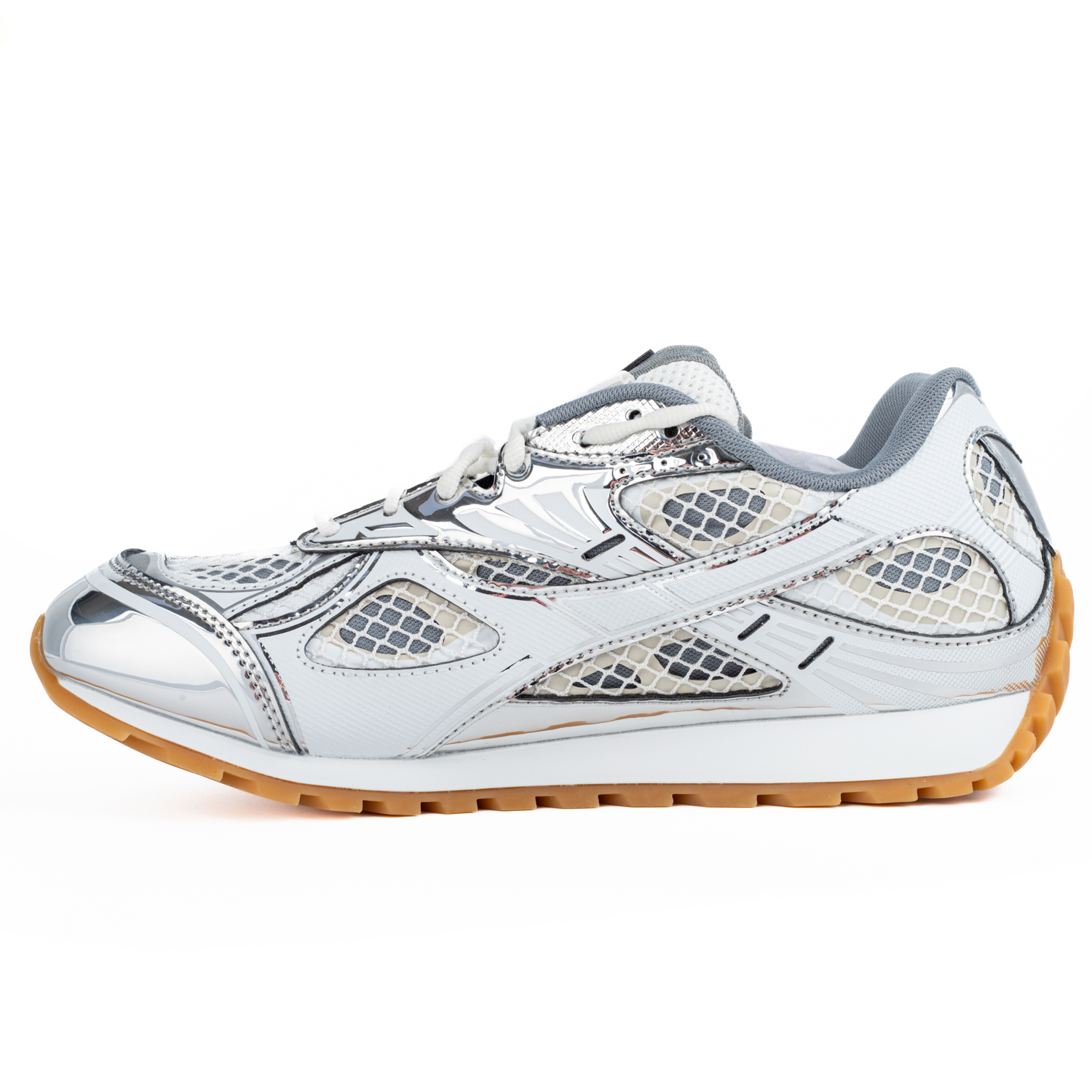 Bottega Veneta Orbit Runner Sneaker  'silver'