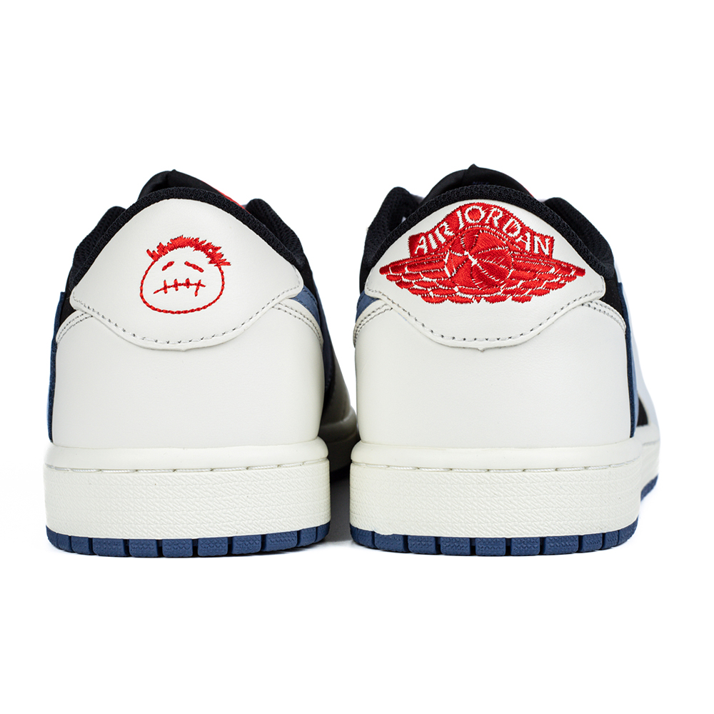 Travis Scott x Air Jordan 1 Low OG 'Black White Blue'