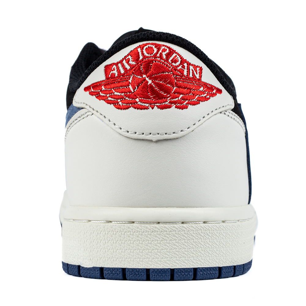 Travis Scott x Air Jordan 1 Low OG 'Black White Blue'