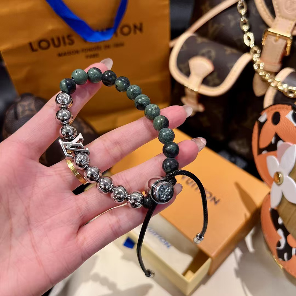 Louis Vuitton Monogram Beads Bracelet M00512