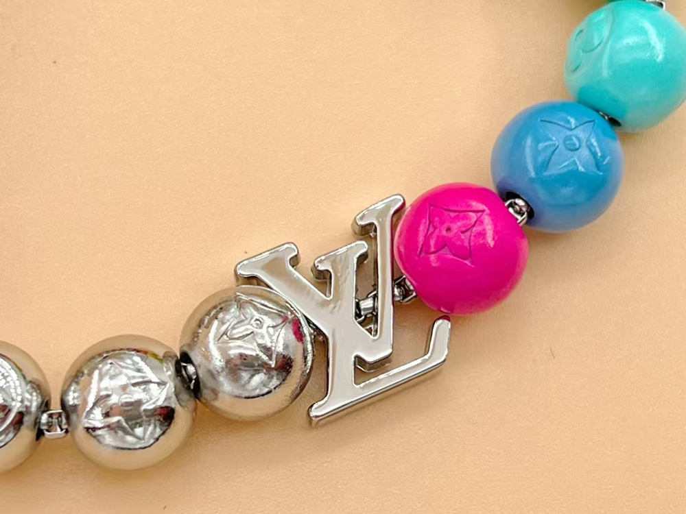 Louis Vuitton Monogram Beads Bracelet M00512