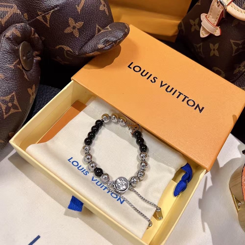 Louis Vuitton Monogram Beads Bracelet M00512