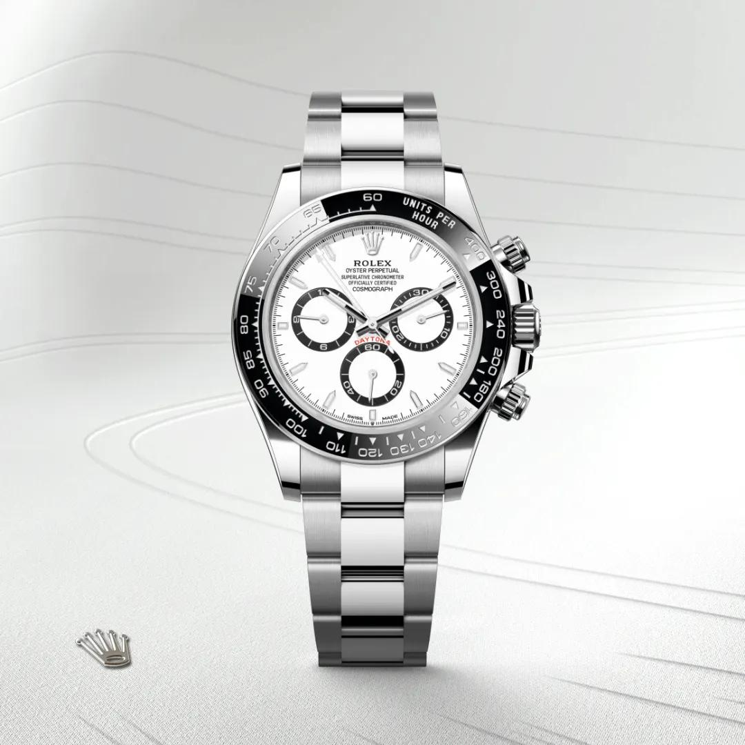 Rolex - Daytona 116500 CER/SS White 904L Clean Asia 4131
