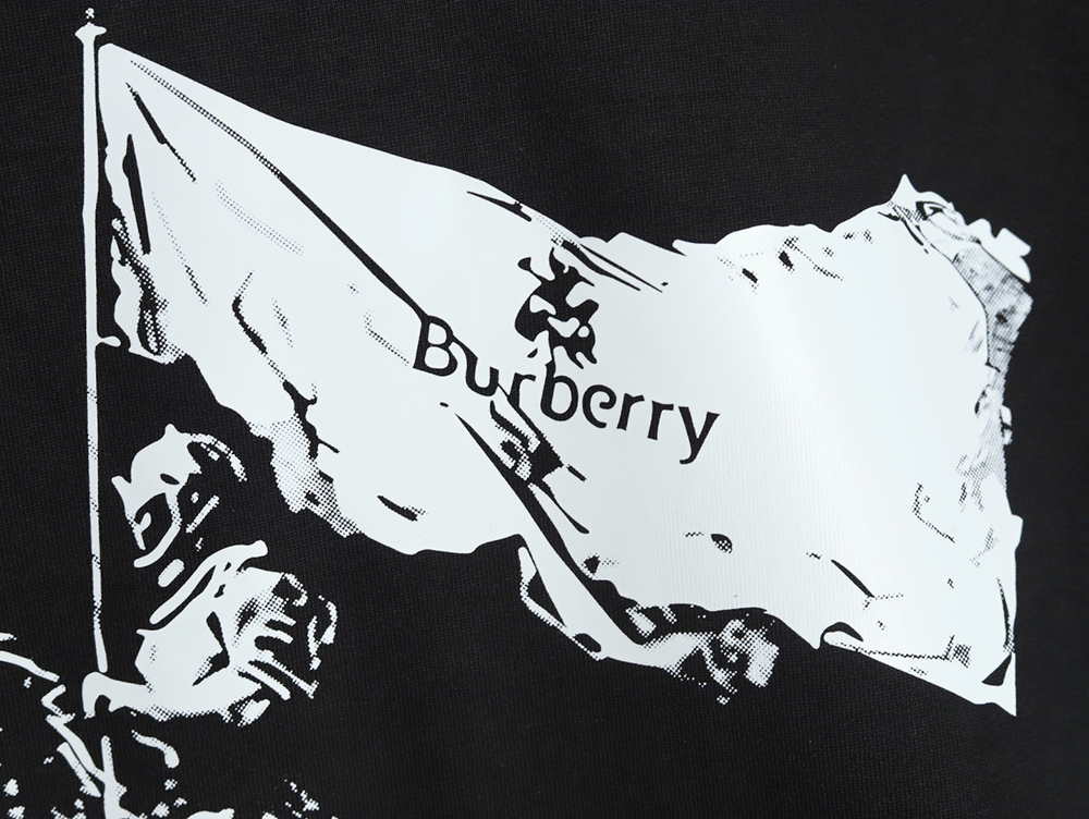 Burberry Distressed Warhorse Short Sleeve T-Shirt