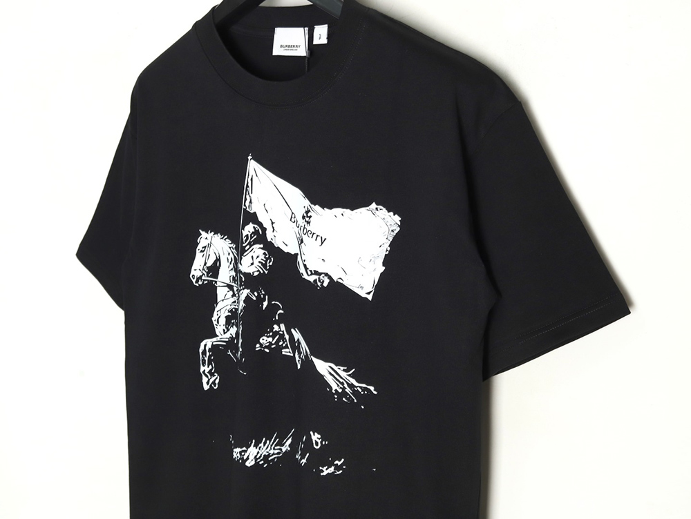 Burberry Distressed Warhorse Short Sleeve T-Shirt