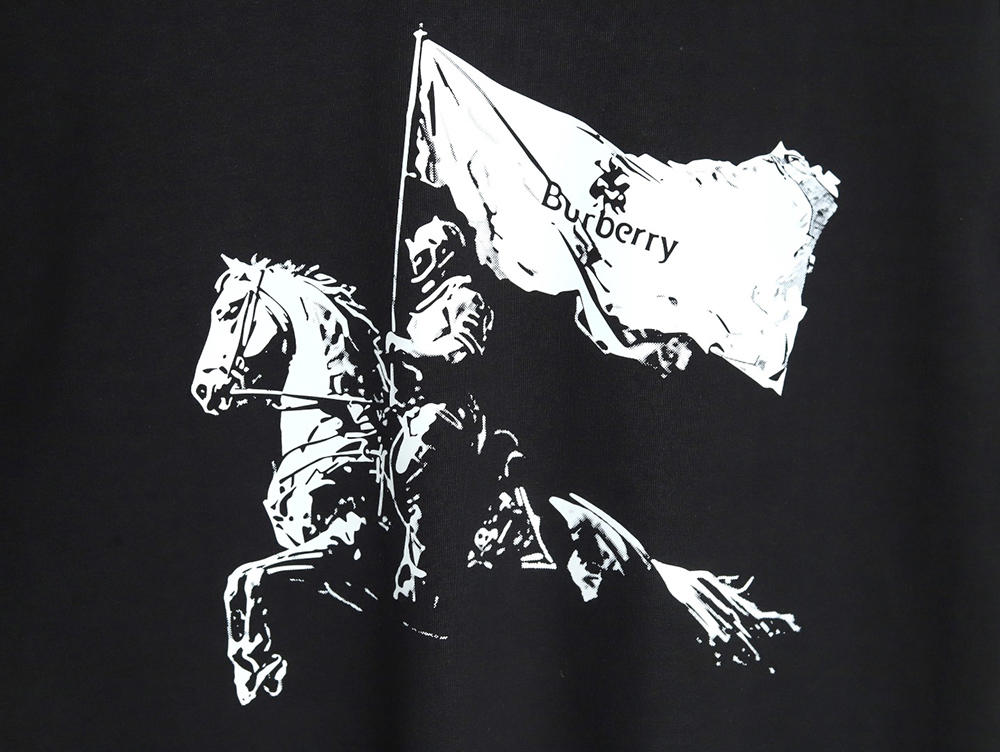 Burberry Distressed Warhorse Short Sleeve T-Shirt