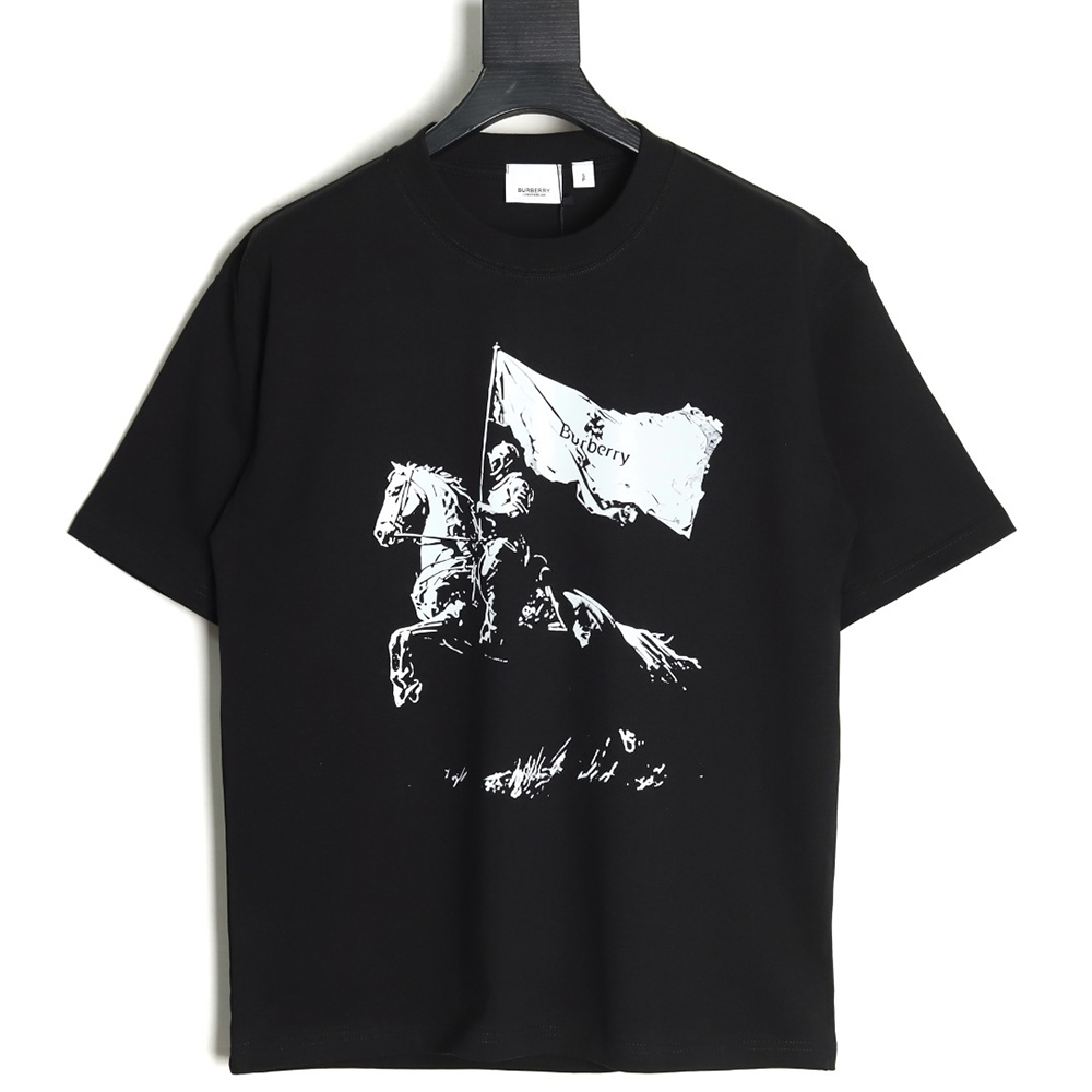 Burberry Distressed Warhorse Short Sleeve T-Shirt