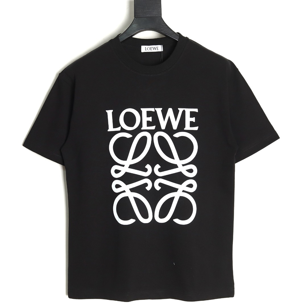 Loewe Four-leaf clover print short-sleeved T-shirt