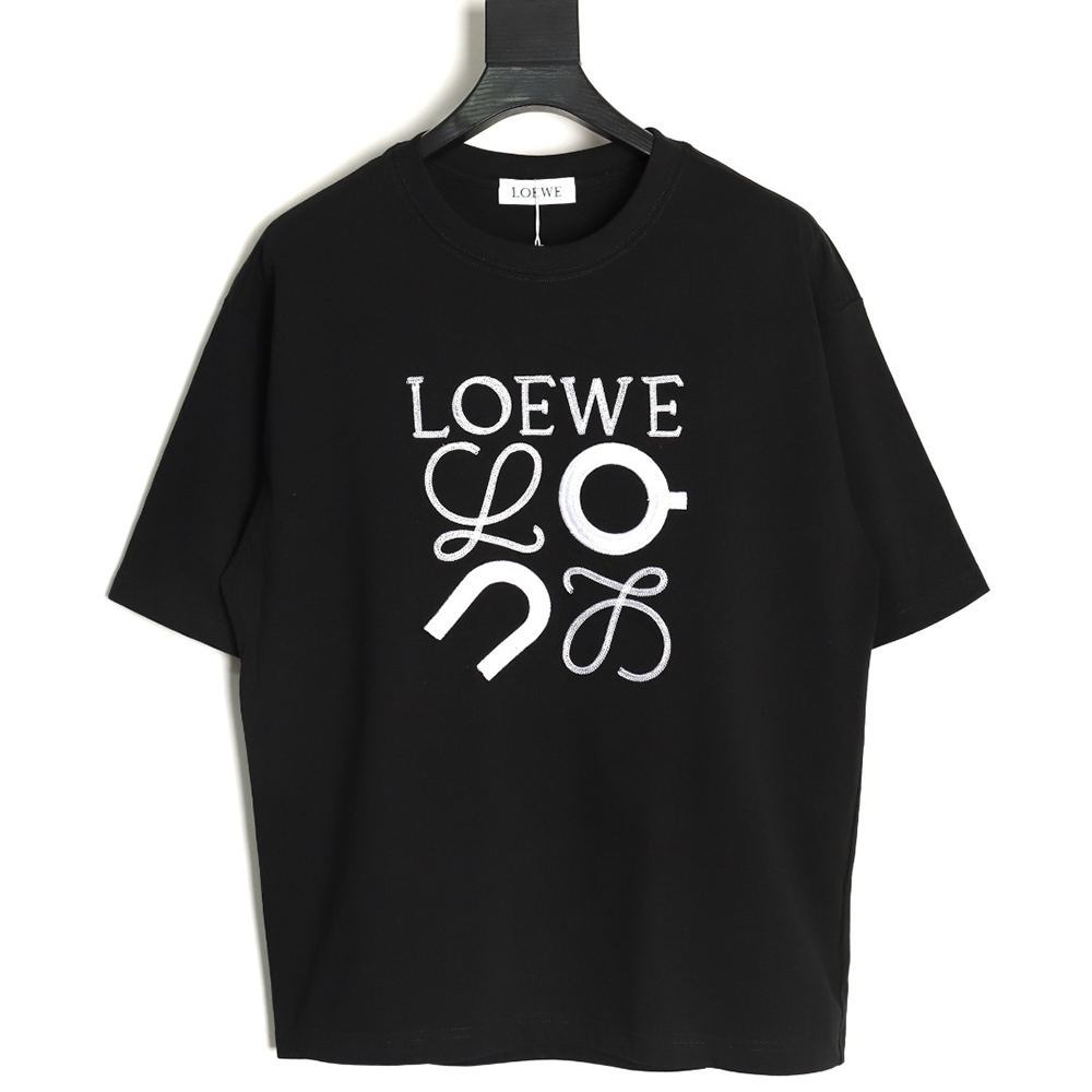 Loewe x On collaboration short-sleeved T-shirt