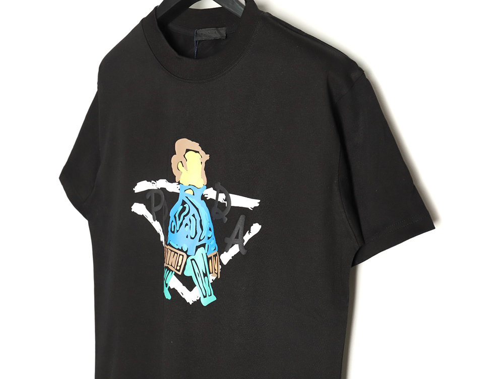 Prada Bag Man Short Sleeve T-Shirt