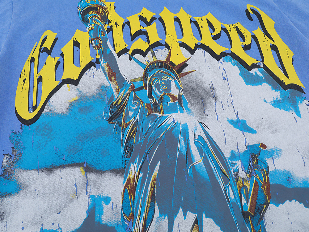 God speed Chrome Liberty T-Shirt