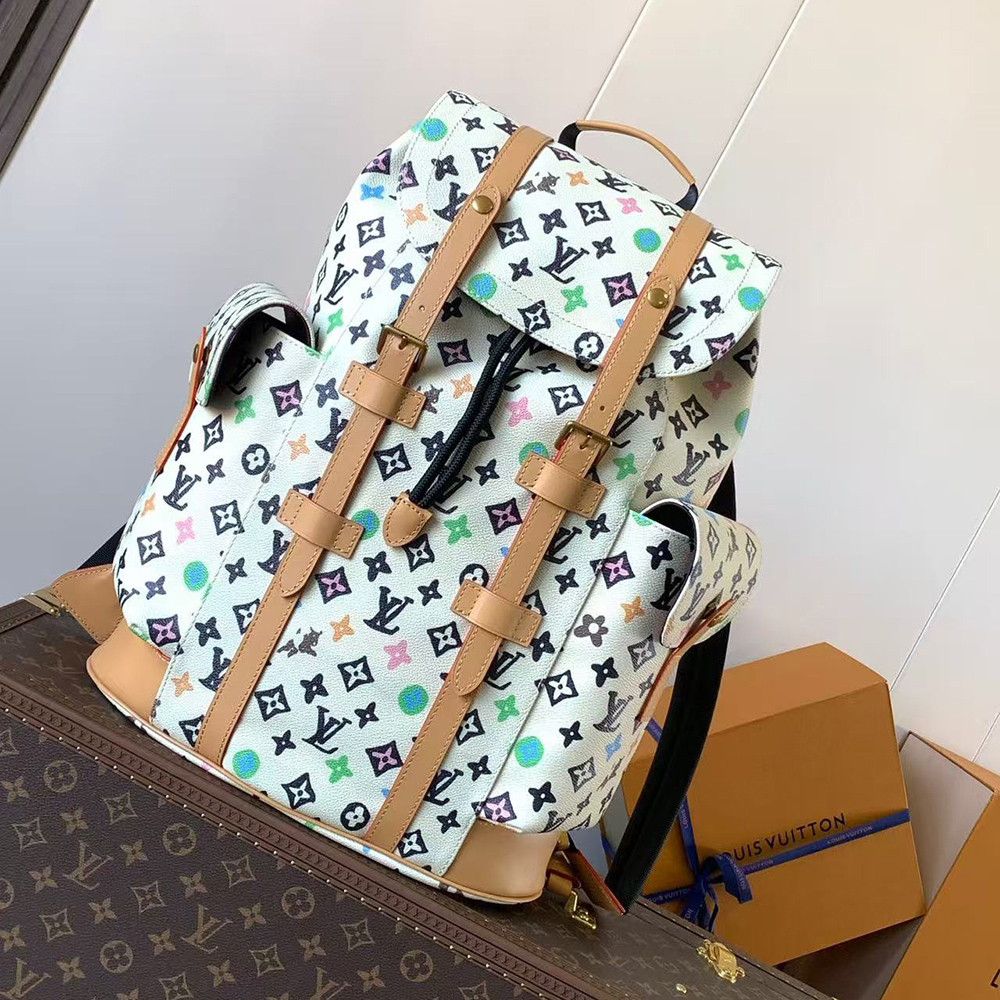 Louis Vuitton Christopher MM Vanilla Bags M25240 44*38*12.5cm