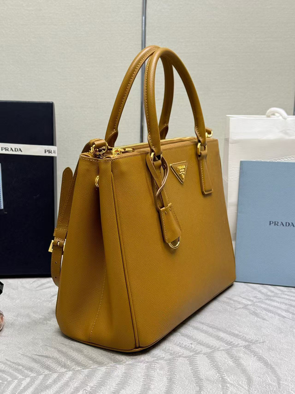 Prada Galleria Saffiano leather bags 1BA274 32*24*14cm